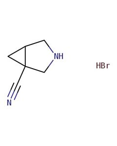 Astatech 3-AZABICYCLO[3.1.0]HEXANE-1-CARBONITRILE HBR; 0.1G; Purity 95%; MDL-MFCD30471580
